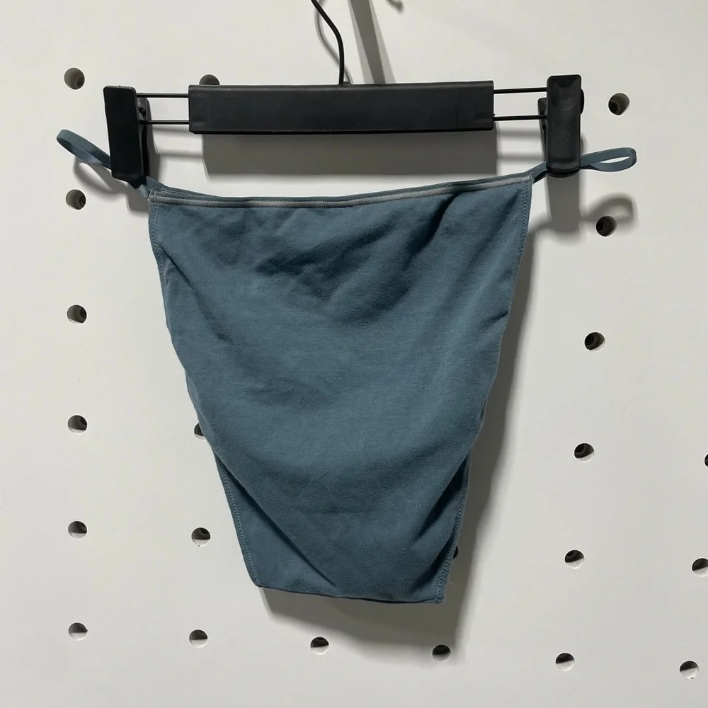 SKIMS String Cotton Bikini Panties Gray Size 4X
